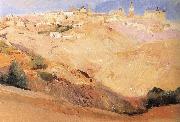 Joaquin Sorolla Toledo Landscape Spain oil painting artist